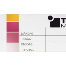 Nyhet !! Planeringstavla i Magnetglas