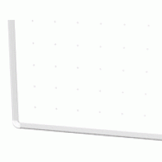 Whiteboard med rutor –notlinjer